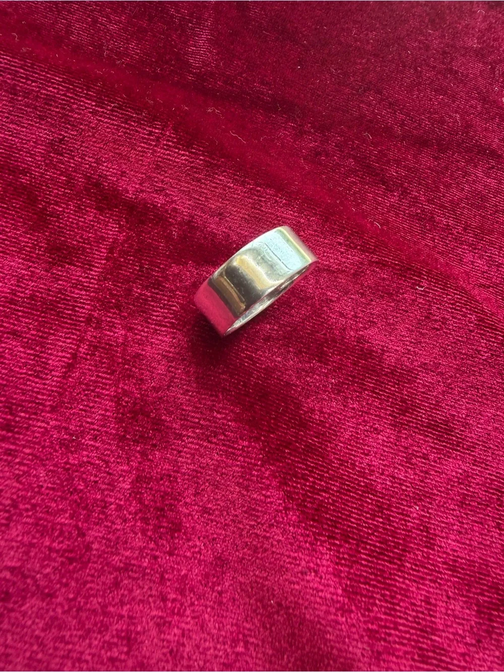 Vintage Sterling Silver Band Ring